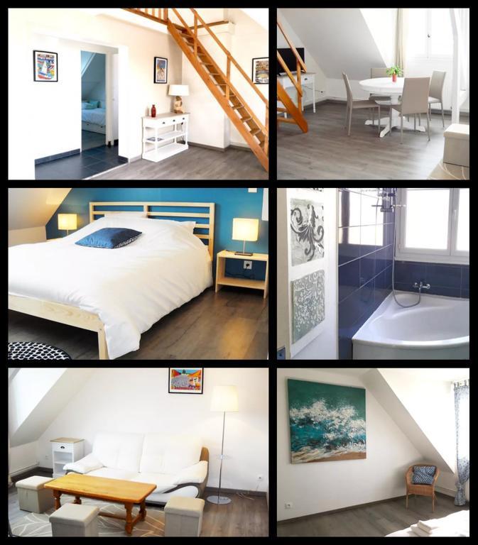 Appartement Cosy Chic 3 Chambres Dieppe Eksteriør bilde